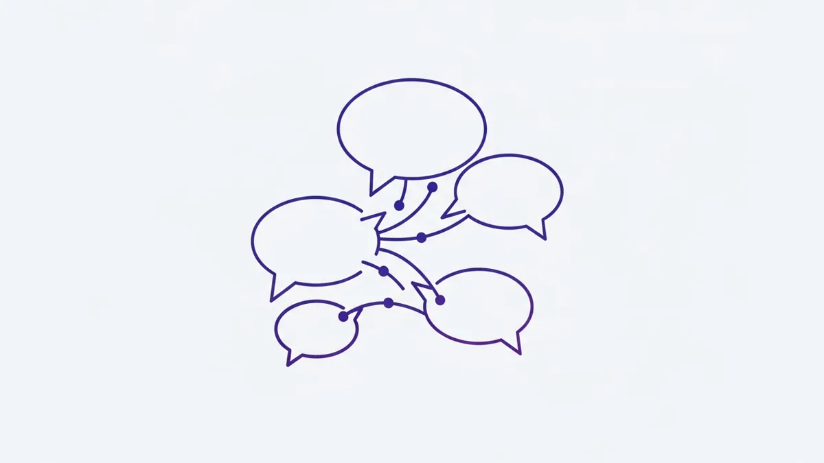 Examples of value-first Facebook group posts: a tip, a question, and a helpful answer