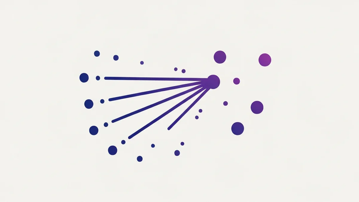 Diagram of posts spaced across multiple Facebook groups and times rather than one simultaneous blast