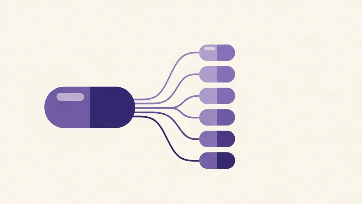 ChatGPT rewriting an approved Facebook group post into a Spintax template with curly-brace alternatives for the greeting, hook, and call to action
